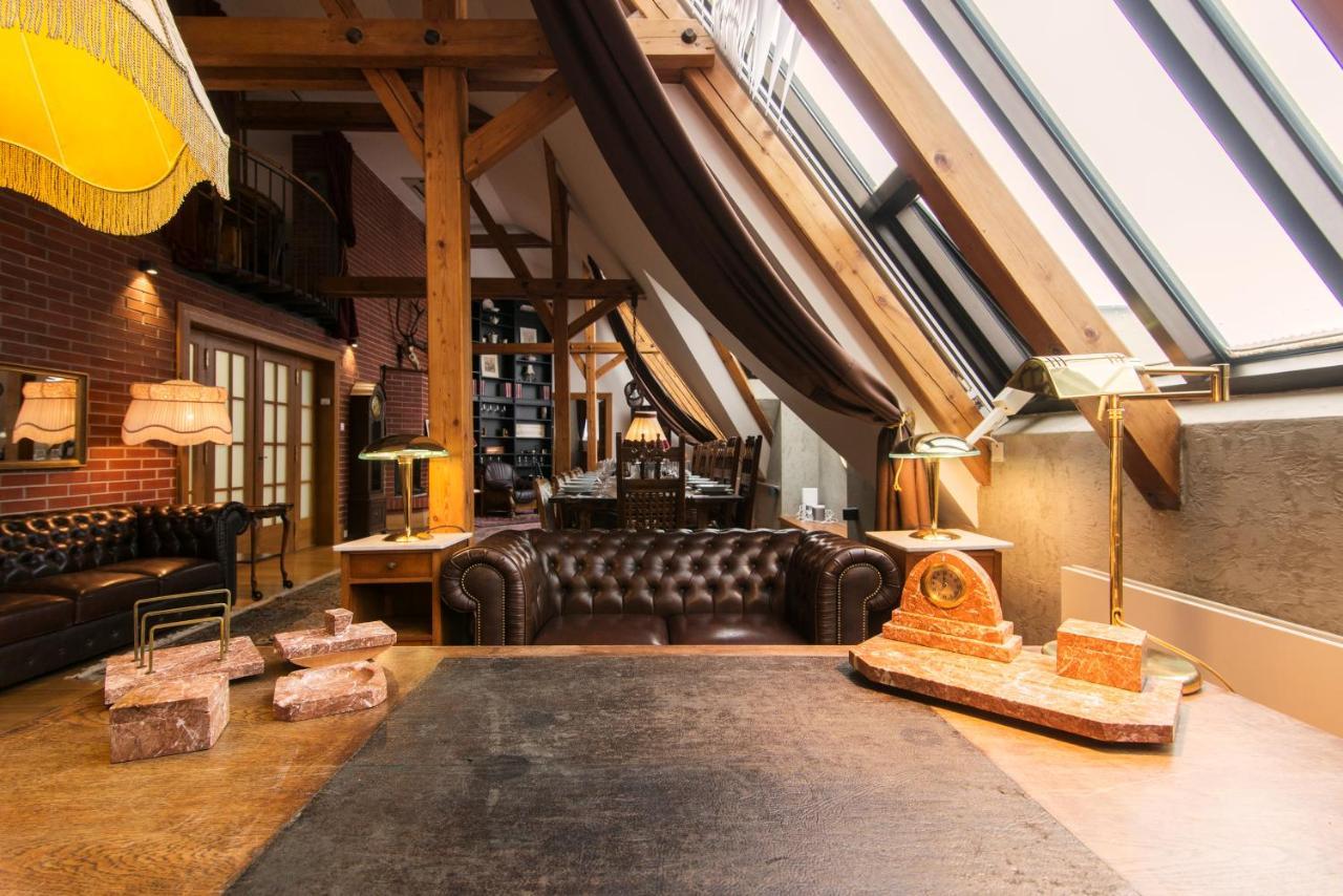 Billionaires Club Loft Sauna City Center Praga Exterior foto